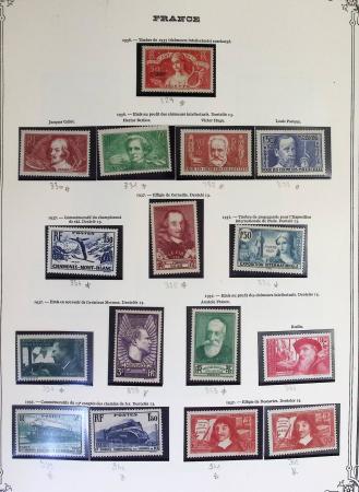 1849-2000 Stock de plusieurs collections plus ou moins