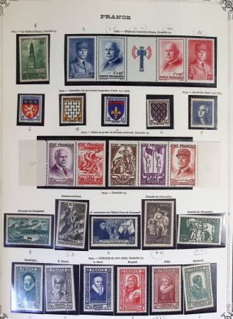 1849-2000 Stock de plusieurs collections plus ou moins