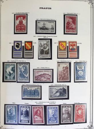 1849-2000 Stock de plusieurs collections plus ou moins