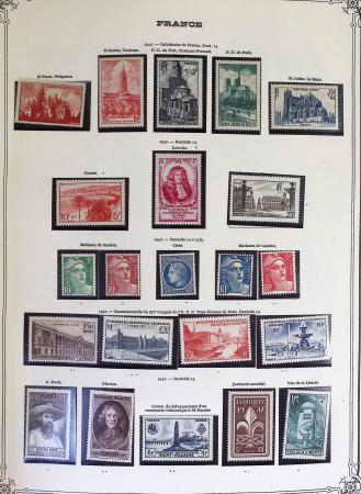 1849-2000 Stock de plusieurs collections plus ou moins