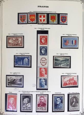 1849-2000 Stock de plusieurs collections plus ou moins