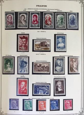 1849-2000 Stock de plusieurs collections plus ou moins