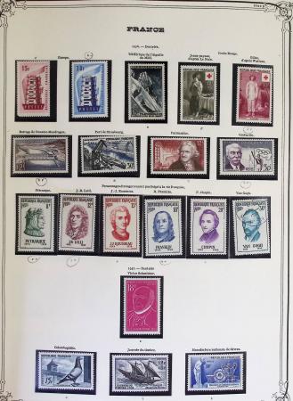 1849-2000 Stock de plusieurs collections plus ou moins