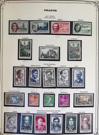 1849-2000 Stock de plusieurs collections plus ou moins