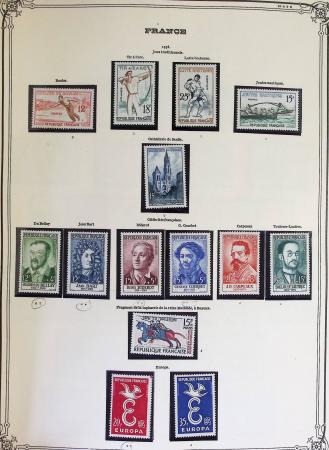 1849-2000 Stock de plusieurs collections plus ou moins