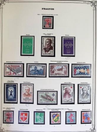1849-2000 Stock de plusieurs collections plus ou moins