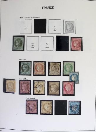 1849-2000 Stock de plusieurs collections plus ou moins