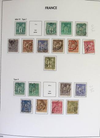 1849-2000 Stock de plusieurs collections plus ou moins