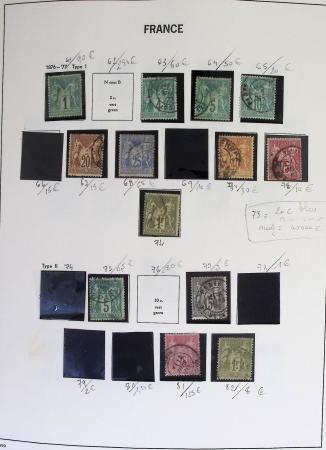 1849-2000 Stock de plusieurs collections plus ou moins