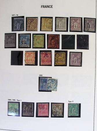 1849-2000 Stock de plusieurs collections plus ou moins