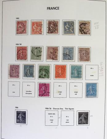 1849-2000 Stock de plusieurs collections plus ou moins