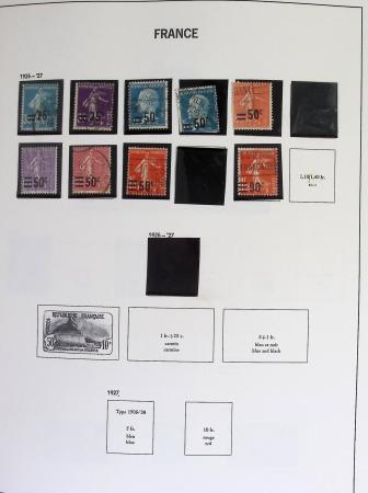 1849-2000 Stock de plusieurs collections plus ou moins