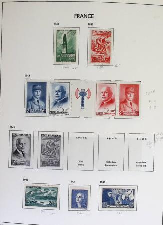 1849-2000 Stock de plusieurs collections plus ou moins