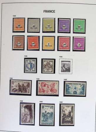 1849-2000 Stock de plusieurs collections plus ou moins
