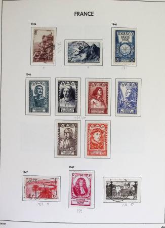 1849-2000 Stock de plusieurs collections plus ou moins
