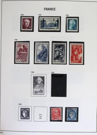 1849-2000 Stock de plusieurs collections plus ou moins
