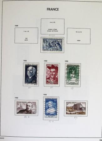 1849-2000 Stock de plusieurs collections plus ou moins