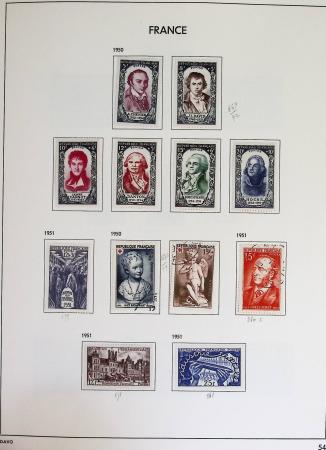 1849-2000 Stock de plusieurs collections plus ou moins