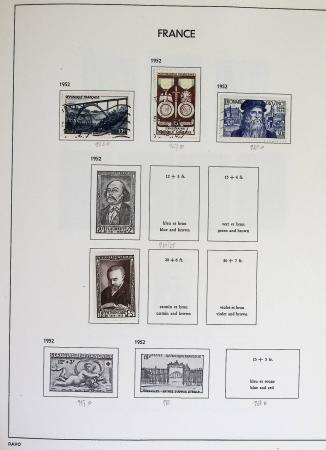 1849-2000 Stock de plusieurs collections plus ou moins