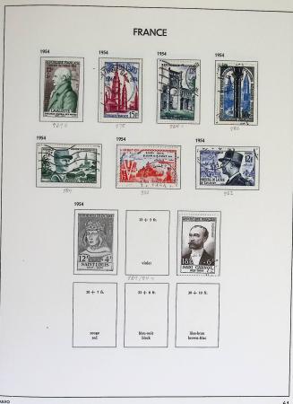 1849-2000 Stock de plusieurs collections plus ou moins