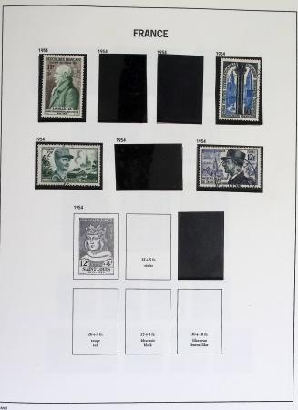 1849-2000 Stock de plusieurs collections plus ou moins