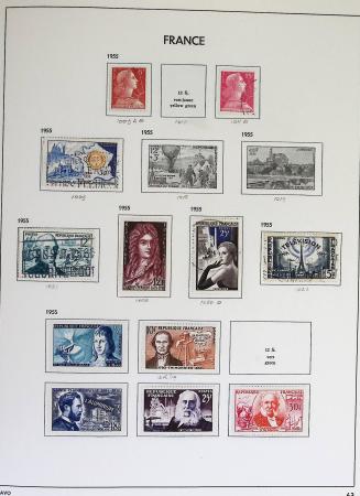 1849-2000 Stock de plusieurs collections plus ou moins