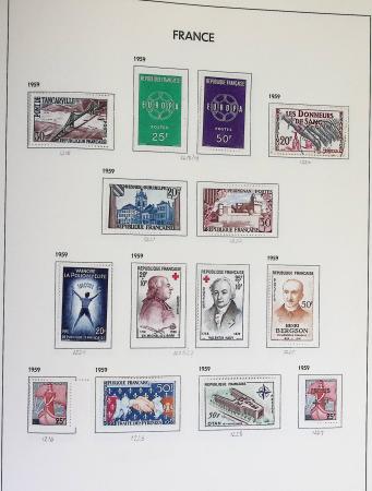 1849-2000 Stock de plusieurs collections plus ou moins