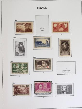 1849-2000 Stock de plusieurs collections plus ou moins