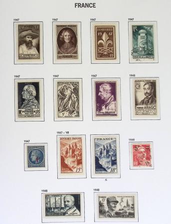 1849-2000 Stock de plusieurs collections plus ou moins