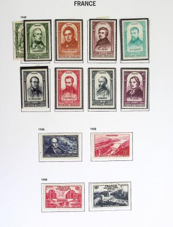 1849-2000 Stock de plusieurs collections plus ou moins