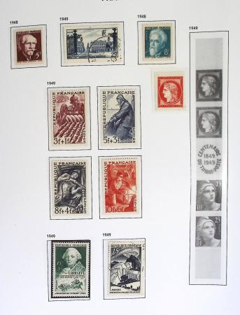1849-2000 Stock de plusieurs collections plus ou moins