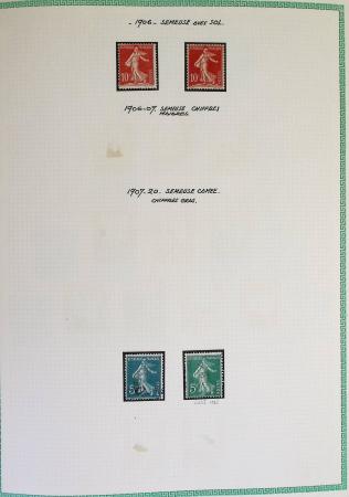 1849-2000 Stock de plusieurs collections plus ou moins