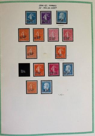 1849-2000 Stock de plusieurs collections plus ou moins