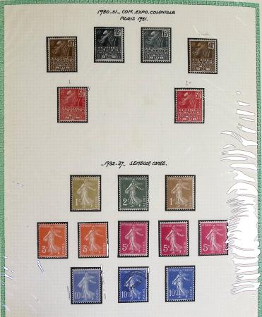 1849-2000 Stock de plusieurs collections plus ou moins
