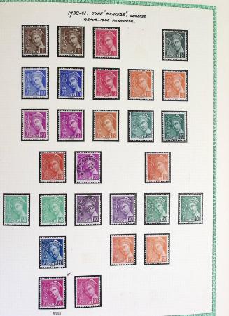 1849-2000 Stock de plusieurs collections plus ou moins