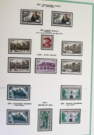 1849-2000 Stock de plusieurs collections plus ou moins