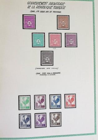 1849-2000 Stock de plusieurs collections plus ou moins