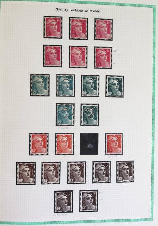 1849-2000 Stock de plusieurs collections plus ou moins