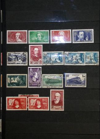 1849-2000 Stock de plusieurs collections plus ou moins