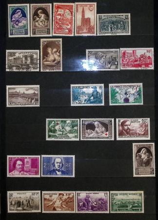 1849-2000 Stock de plusieurs collections plus ou moins
