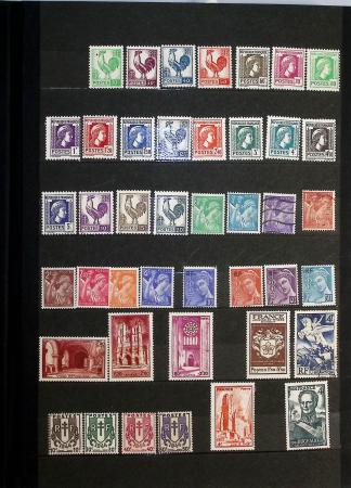 1849-2000 Stock de plusieurs collections plus ou moins