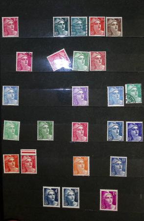 1849-2000 Stock de plusieurs collections plus ou moins