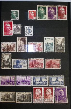 1849-2000 Stock de plusieurs collections plus ou moins