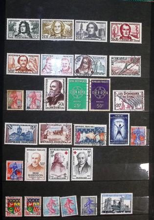 1849-2000 Stock de plusieurs collections plus ou moins