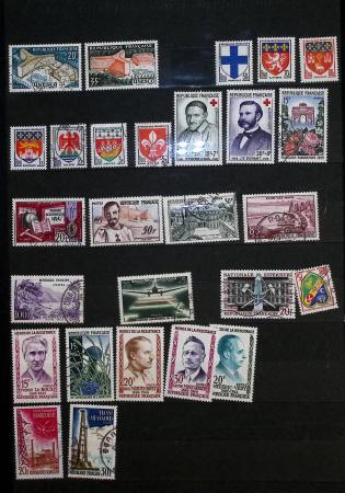1849-2000 Stock de plusieurs collections plus ou moins