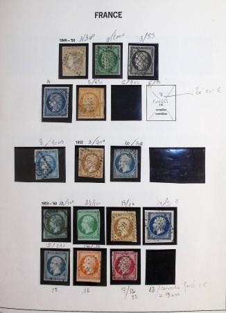 1849-2000 Stock de plusieurs collections plus ou moins