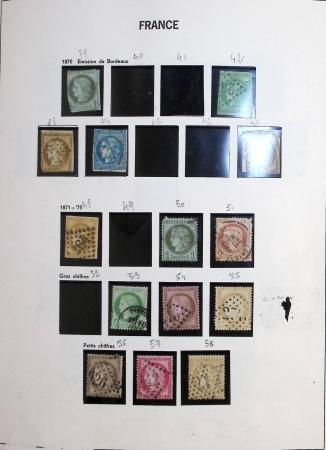 1849-2000 Stock de plusieurs collections plus ou moins