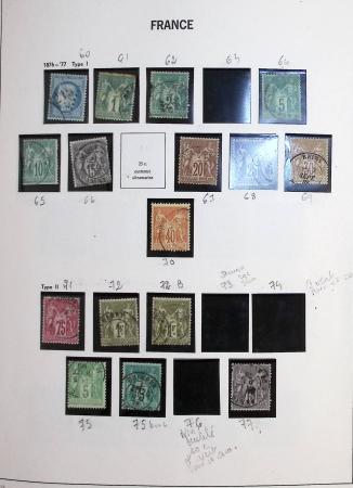 1849-2000 Stock de plusieurs collections plus ou moins
