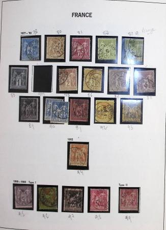 1849-2000 Stock de plusieurs collections plus ou moins