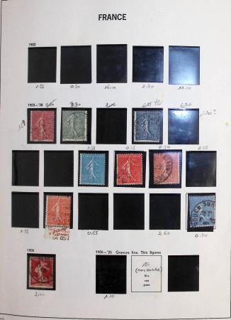 1849-2000 Stock de plusieurs collections plus ou moins